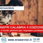 Riapri Calabria II Edizione: nuovi contributi per le imprese e i professionisti calabresi